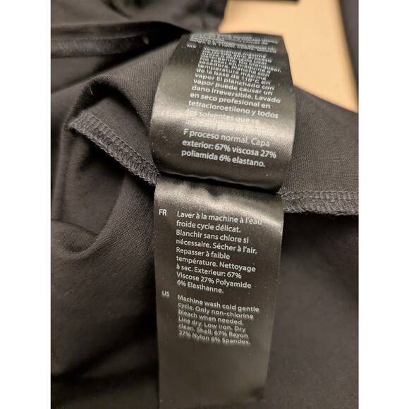 COS Off The Shoulder Top Black Quiet Luxury Minimalist Sexy Medium - Picture 4 of 5